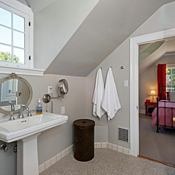 1921 Vintage Bathroom with Pedestal Sink