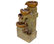 16" Tall Indoor/Outdoor Tabletop 4-Tier Pouring Pots Fountain, Brown