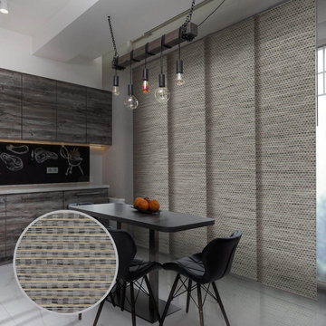 Adjustable Sliding Panel-Natural Woven Textures_Komorebi