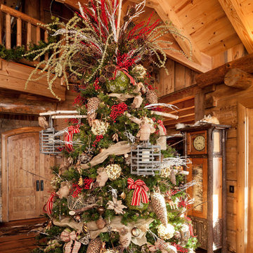 Christmas At Modern Rustic Homes