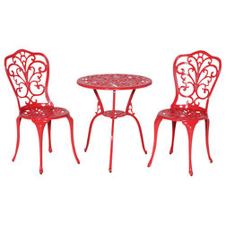 Contemporary Outdoor Pub And Bistro Sets by Meadow Decor Inc