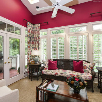 All New Windows and Doors in Porch-Style Space - Renewal by Andersen Georgia