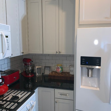 Compact Grey Kitchen