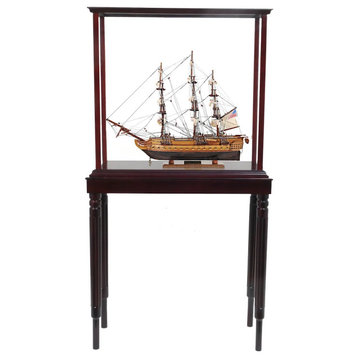 Uss Constitution Small With Display Case