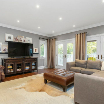 Main Floor family room addition