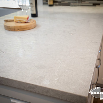 Redondo Beach White Transitional Kitchen