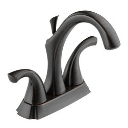 Delta Addison&trade; Two Handle Centerset Lavatory Faucet - Bathroom Sink Faucets