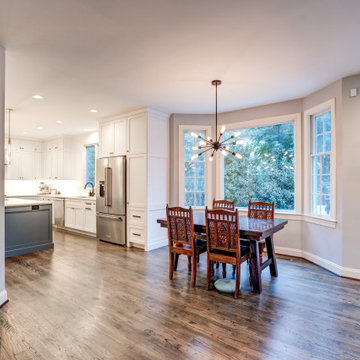 Contemporary Whole Home Renovation in Chevy Chase, MD.
