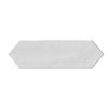 3"x12" Picket Style Subway Wall Tile, Glossy White, Set of 20