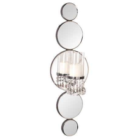 Howard Elliott Mirrored Wall Sconce