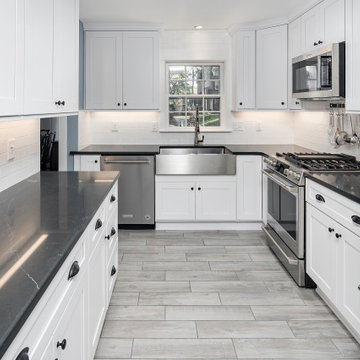 Small Transitional Kitchen Design Charlotte, NC