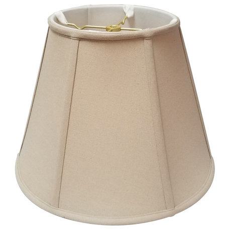Royal Designs Empire Lamp Shade, Linen Beige, 9"