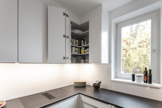 Drei Küchen im Detail – von farbenfroh bis kompakt