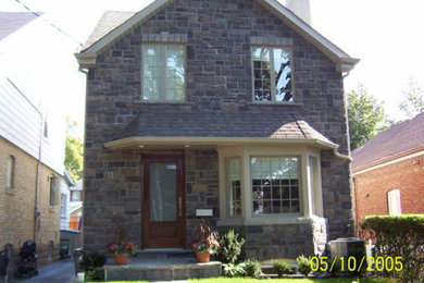 Inspiration for a timeless exterior home remodel in Toronto