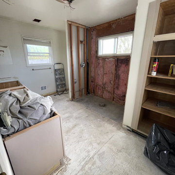 two bathrooms remodel
