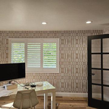 Office wallpaper installation Frisco, TX