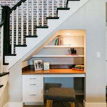 Under Stairs Workspace