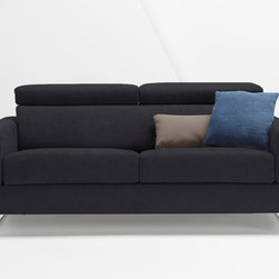 Firenze Italian Sleeper Sofa by Pezzan | Dark Grey - $2,689 - Sleeper Sofas