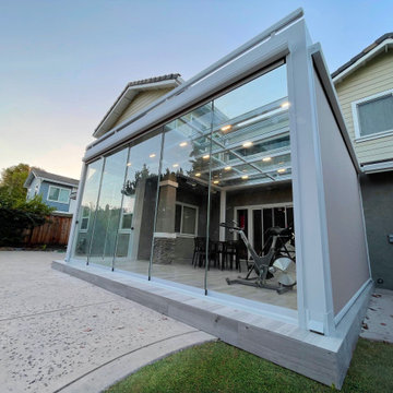 Sunroom installation