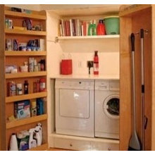 Laundry and Bedroom