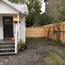 Wood Cottage Fence - Horizontal - Home Fencing And Gates