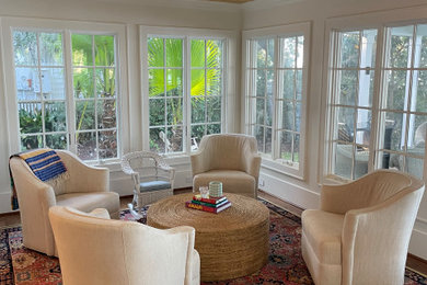 Inspiration for a coastal sunroom remodel in Charleston