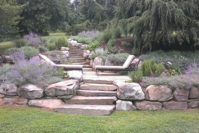 This is an example of a traditional landscaping in Wilmington.
