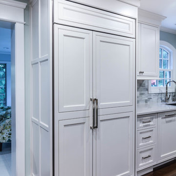 Inset Paneled Refrigerator