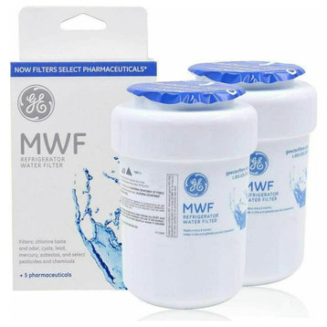 2 Pack GE MWF GWF Replacement Refrigerator Water Filter 46-9991 46-9905