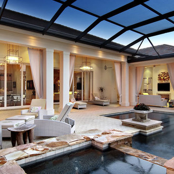 Sater Design Collection's 6963 "Brindisi" Home Plan