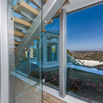 Steel and Glass Home overlooking La Jolla