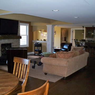 Batavia "Finished Lower Level"