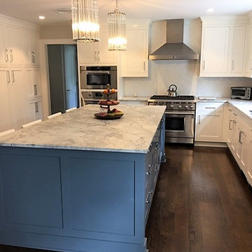 Transitional Colonial remodel