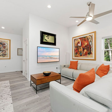 3 BR 1500 sqft ADU in Poway with Garage Living Room