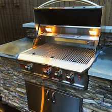 outdoor kitchen
