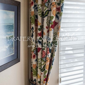 Box pleat valance and panels