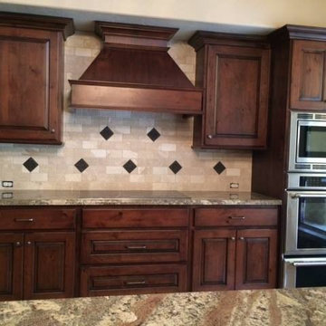 Knotty Alder Cabinets in Ahwatukee