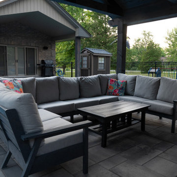 Luxury Poolside Gazebo & Outdoor Living