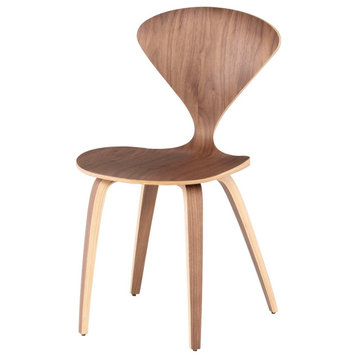 Nuevo Furniture Satine Dining Chair in Brown