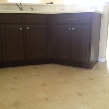 Belly's Kitchen Painted Kitchen Java Espresso Moder Contemporary