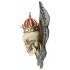 Mortality Metamorphosis Death's Skull Wall Sculpture
