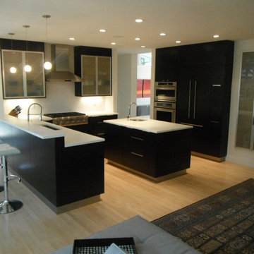 Grape St, Ikea cabinets and components
