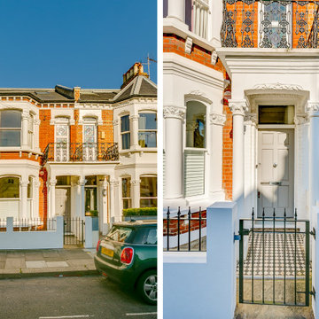 Ground floor flat refurbishment and side extension London SW6
