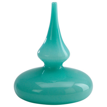 l Stupa Vase|Turquoise-SM by Cyan