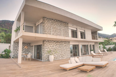 Cette photo montre un jardin moderne.