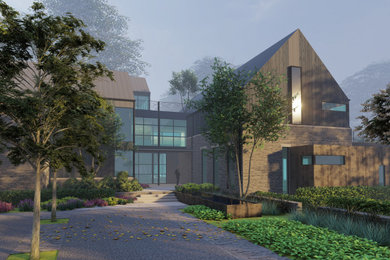 Modern exterior home idea in Nashville