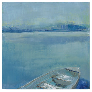 Sue Schlabach 'Lake Edge I' Canvas Art, 35"x35"