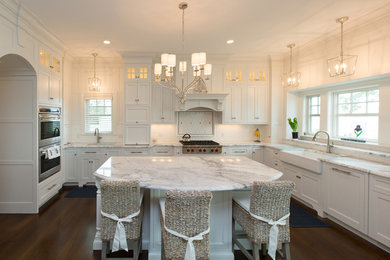 Inspiration for a cottage kitchen remodel in New York