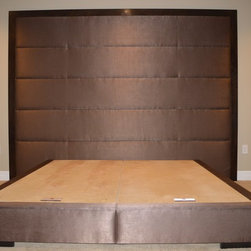 Custom Platform Bed w/ Headboard - Headboards