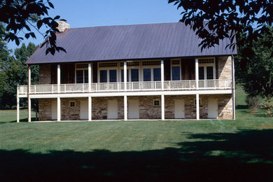 Inspiration for a timeless exterior home remodel in Baltimore